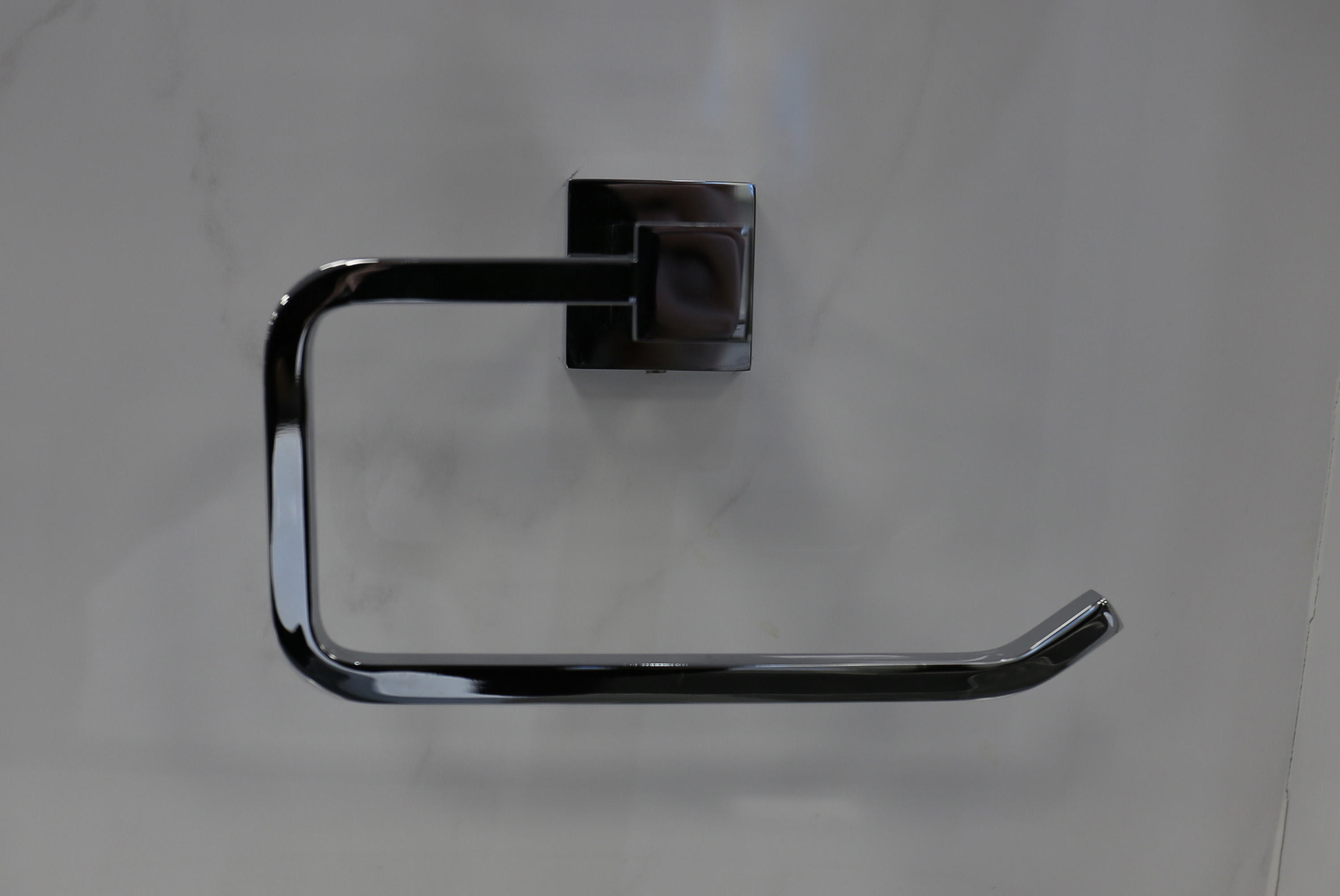 Chrome Square Bathroom Accessories Range Wall Hung Anti-Rust Toilet Roll Holder - Picture 17 of 22