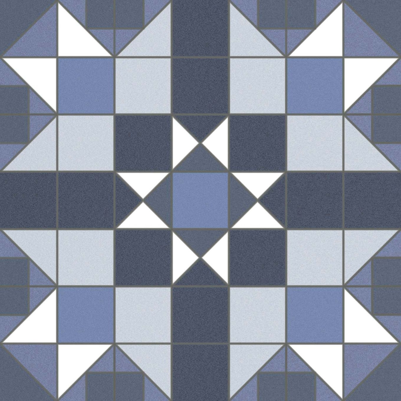 Victorian Matt Patterned Ceramic Floor Square Tile | 450x450mm | 3 Colours - Picture 13 of 13