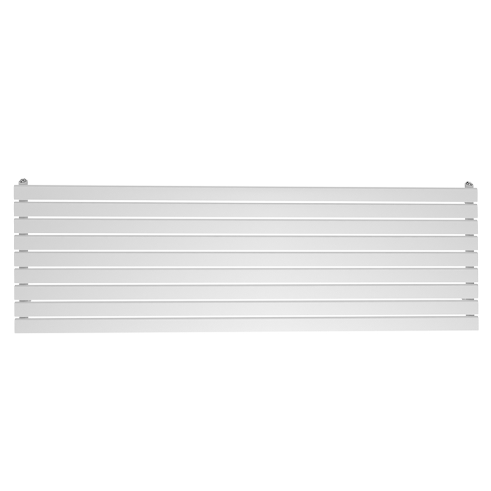 Horizontal Designer Radiator Flat Panel Column Central Heating White Anthracite