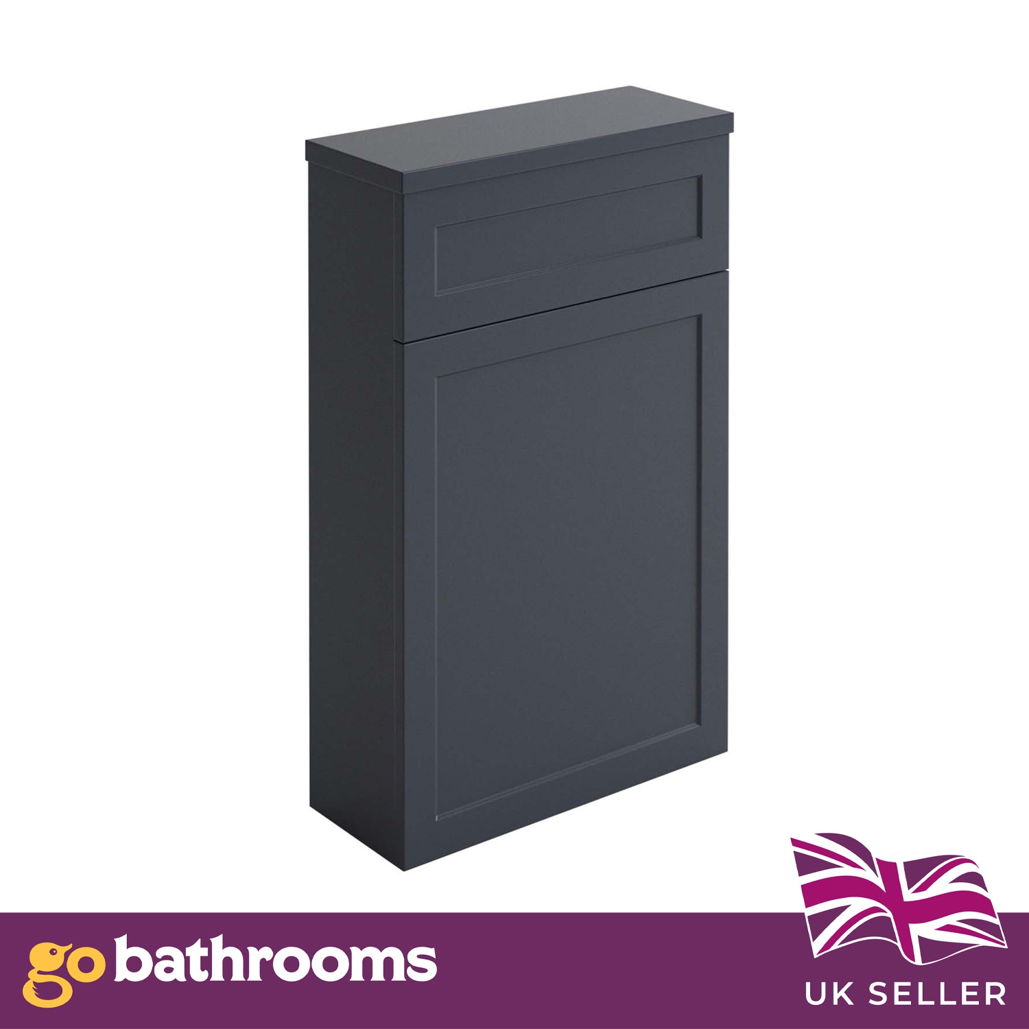 Traditional Bathroom Vanity Unit Storage Unit White Grey Tallboy WC 600 800 - Picture 25 of 33