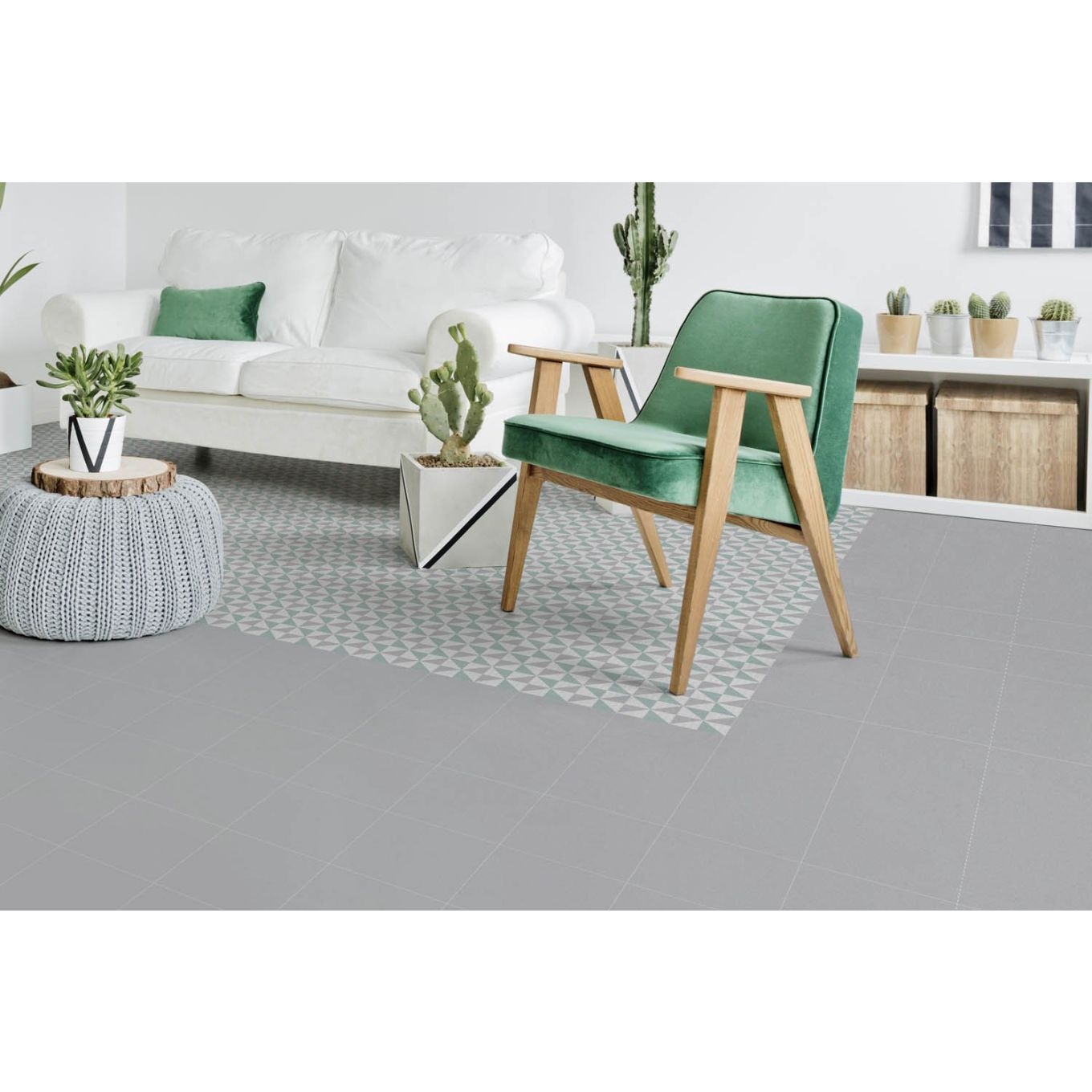 Marine Lappato Porcelain Wall and Floor Patterned Tiles Anti Slip R10 25cm | Box - Picture 7 of 10