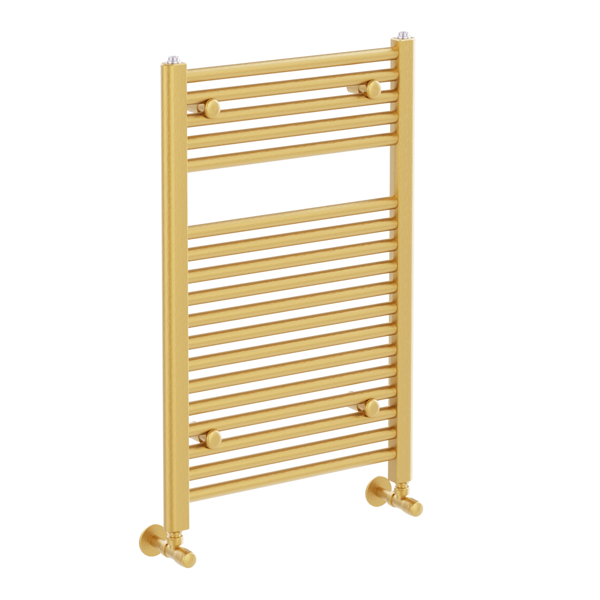 Brushed Gold Bathroom Radiator Vertical Ladder Rail Heated Towel 770 1200 1800