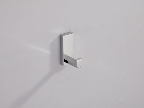 Chrome Square Bathroom Accessories Range Wall Hung Anti-Rust Toilet Roll Holder - Picture 8 of 16
