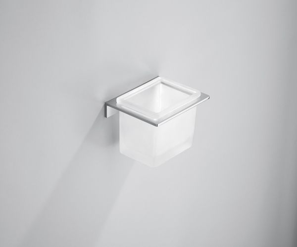 Chrome Square Bathroom Accessories Range Wall Hung Anti-Rust Toilet Roll Holder - Picture 10 of 16