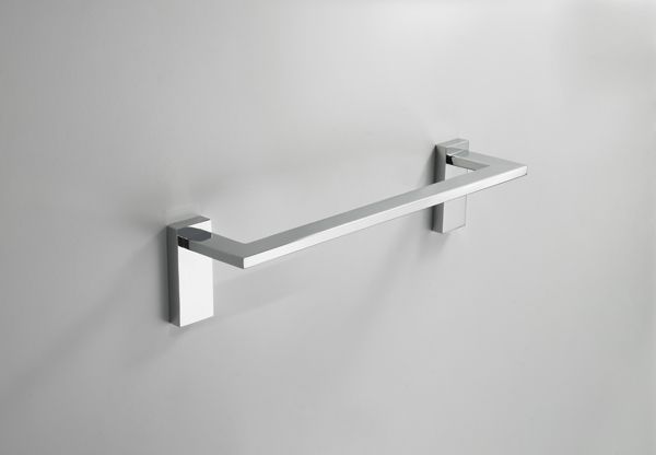 Chrome Square Bathroom Accessories Range Wall Hung Anti-Rust Toilet Roll Holder - Picture 7 of 16