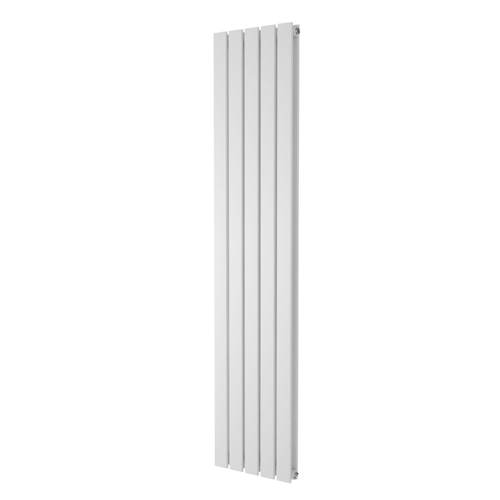 Flat Panel Radiator Vertical Designer Central Heating White Grey Black Heater - Picture 22 of 61