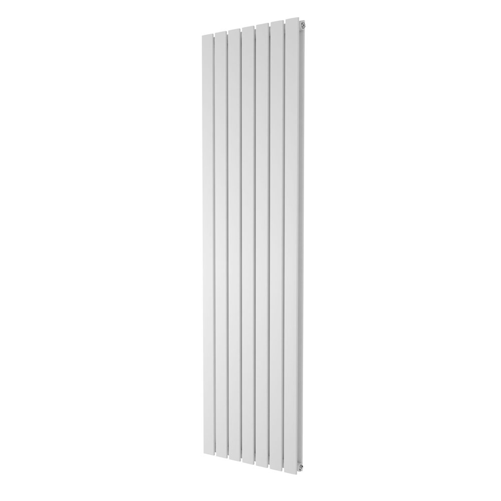 Flat Panel Radiator Vertical Designer Central Heating White Grey Black Heater - Picture 5 of 61