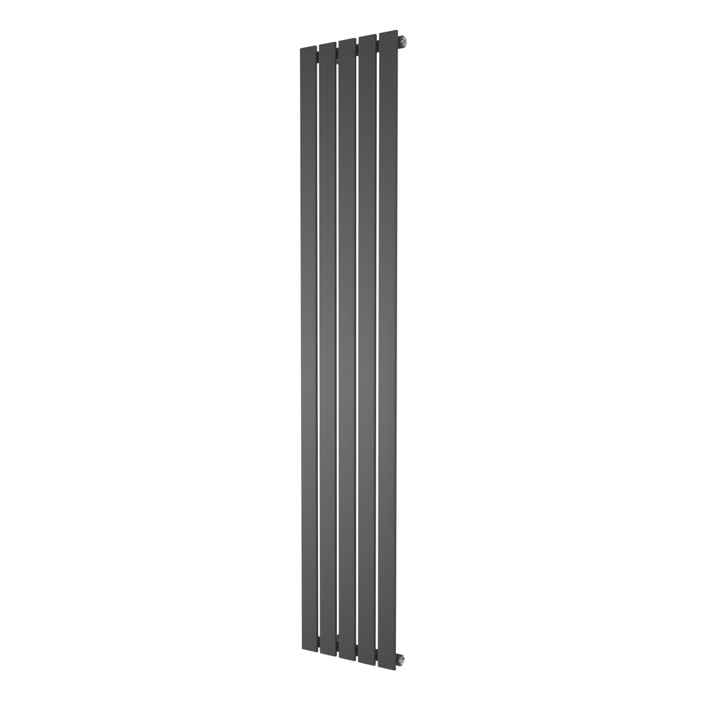 Flat Panel Radiator Vertical Designer Central Heating White Grey Black Heater - Picture 29 of 61
