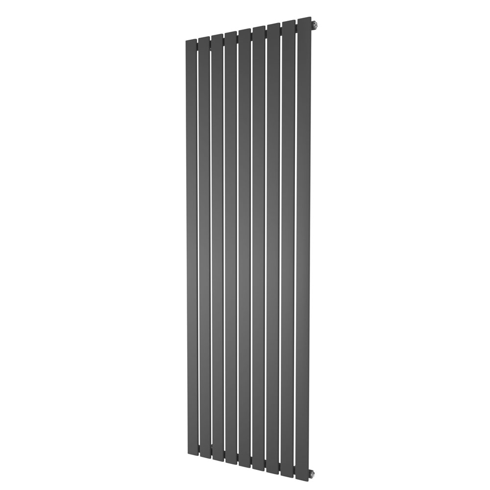 Flat Panel Radiator Vertical Designer Central Heating White Grey Black Heater - Picture 49 of 61