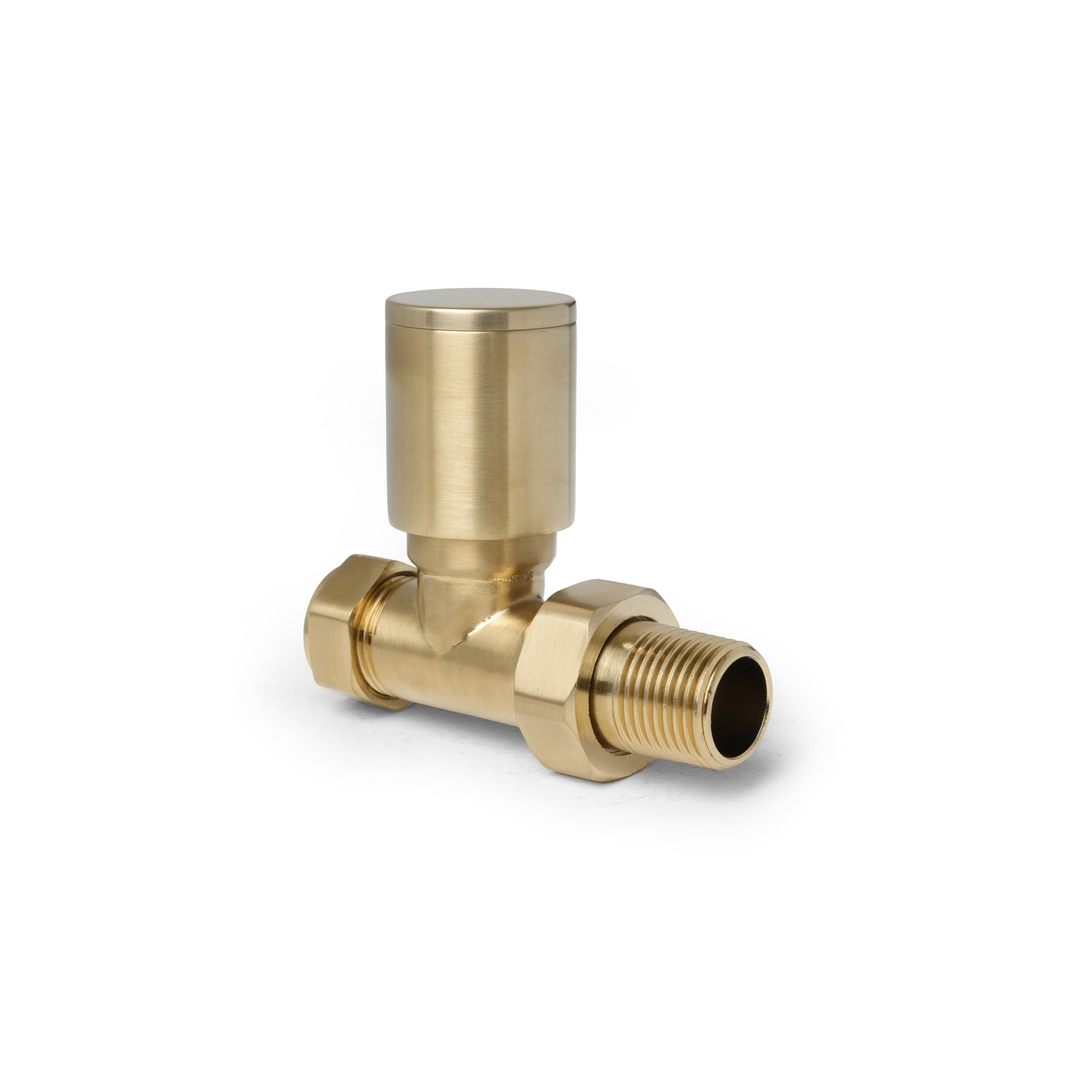 Towel Rail Brushed Gold Bathroom Radiator Heated Ladder Rail Flat Panel 3 Sizes - Picture 16 of 23