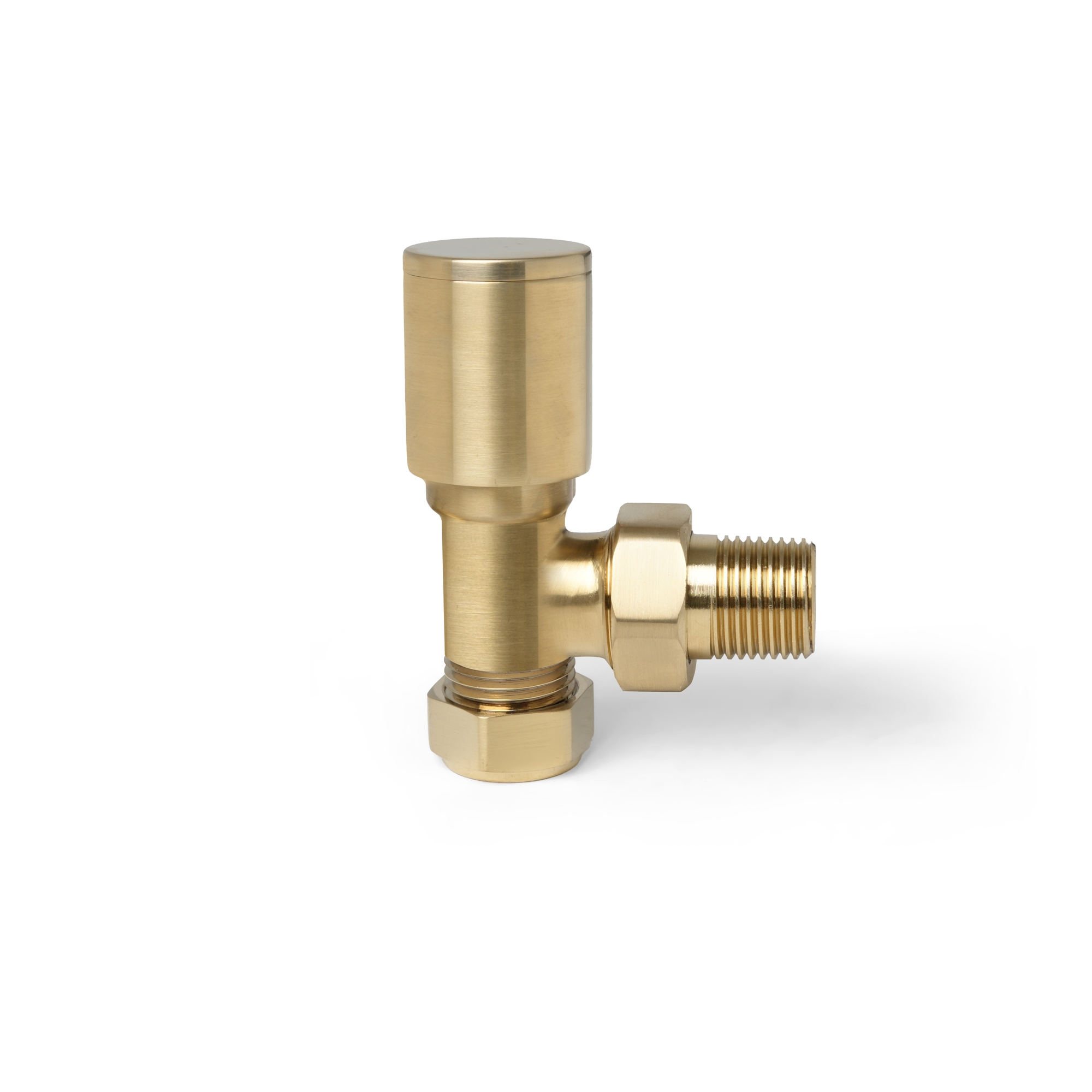 Towel Rail Brushed Gold Bathroom Radiator Heated Ladder Rail Flat Panel 3 Sizes - Picture 20 of 23