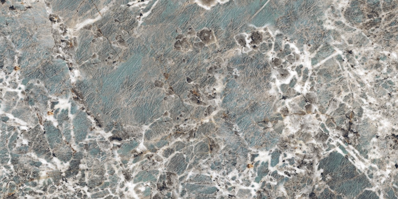 Green Stone Wall and Floor Tile Polished Porcelain Stone Effect Tile |Per Pallet - Picture 9 of 9