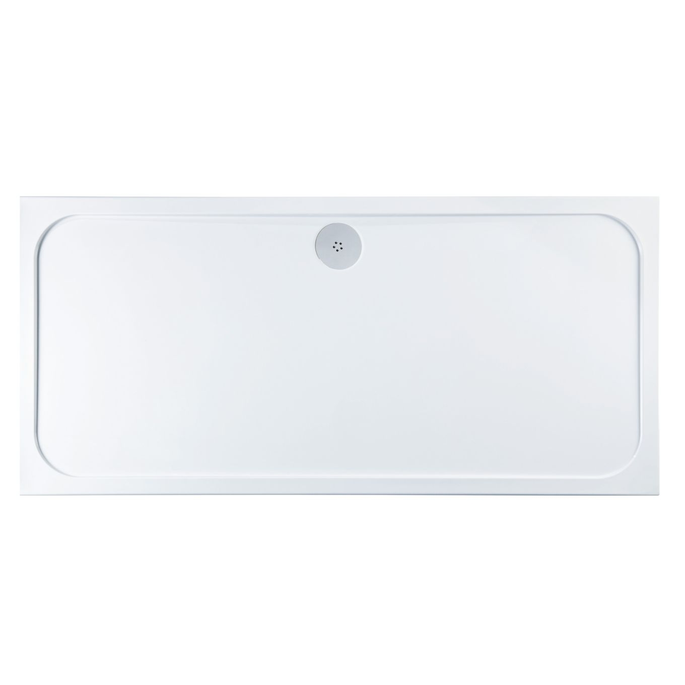 Slimline Rectangle Shower Tray Enclosure 40mm Low Profile Stone Resin | 42 Sizes - Picture 45 of 98