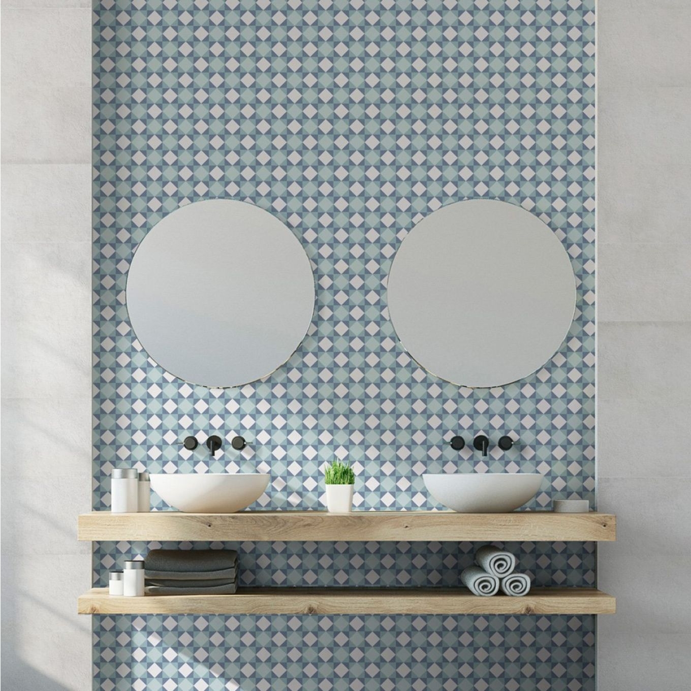 Marine Lappato Porcelain Wall and Floor Patterned Tiles Anti Slip R10 25cm | Box - Picture 4 of 10